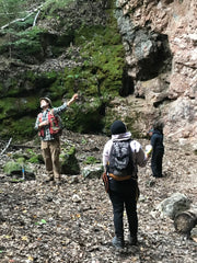 Geologist led Rockhounding in Bancroft with Lakeside Gems Rock Shop's Chris Fouts