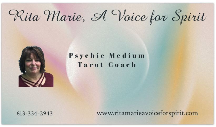Mini TAROT READING with RITA MARIE ASSINCK, Medium & Tarot Coach