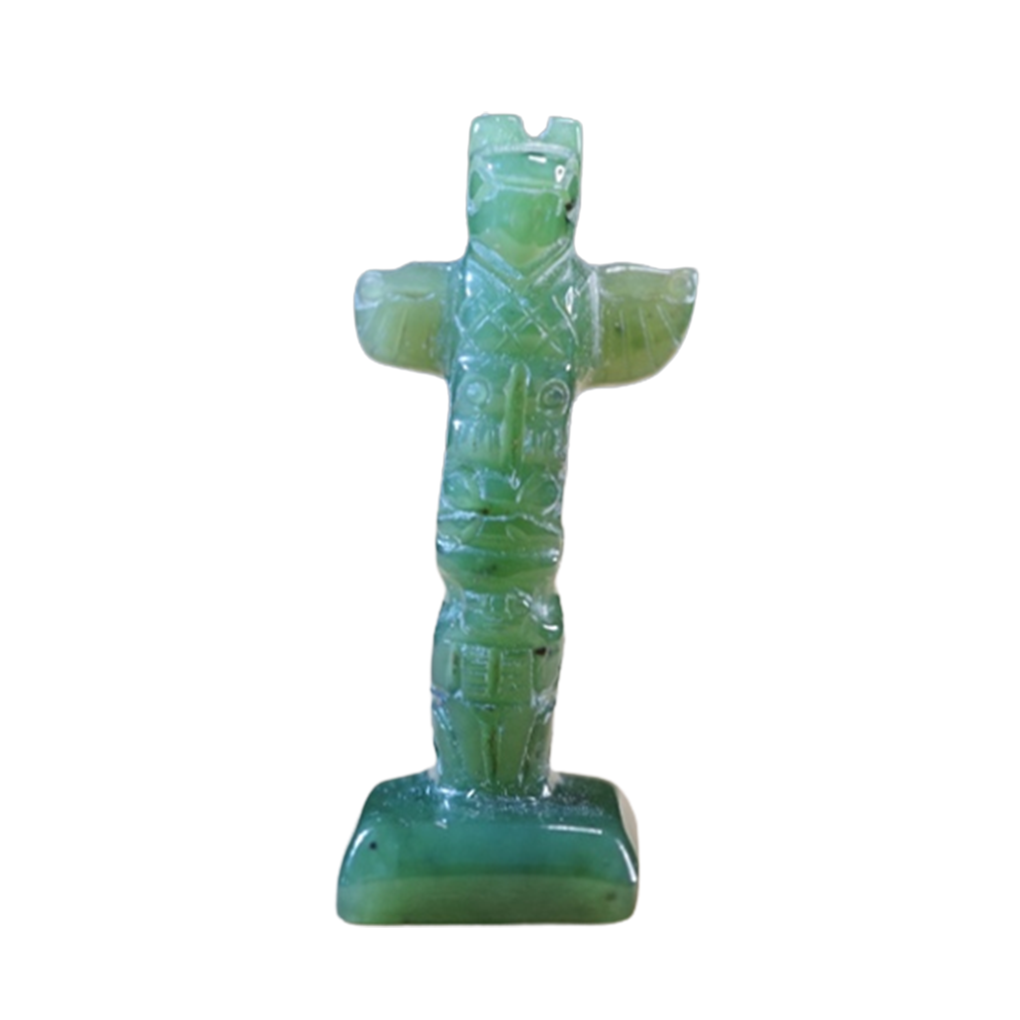 Jade Totem Pole, 1.5"