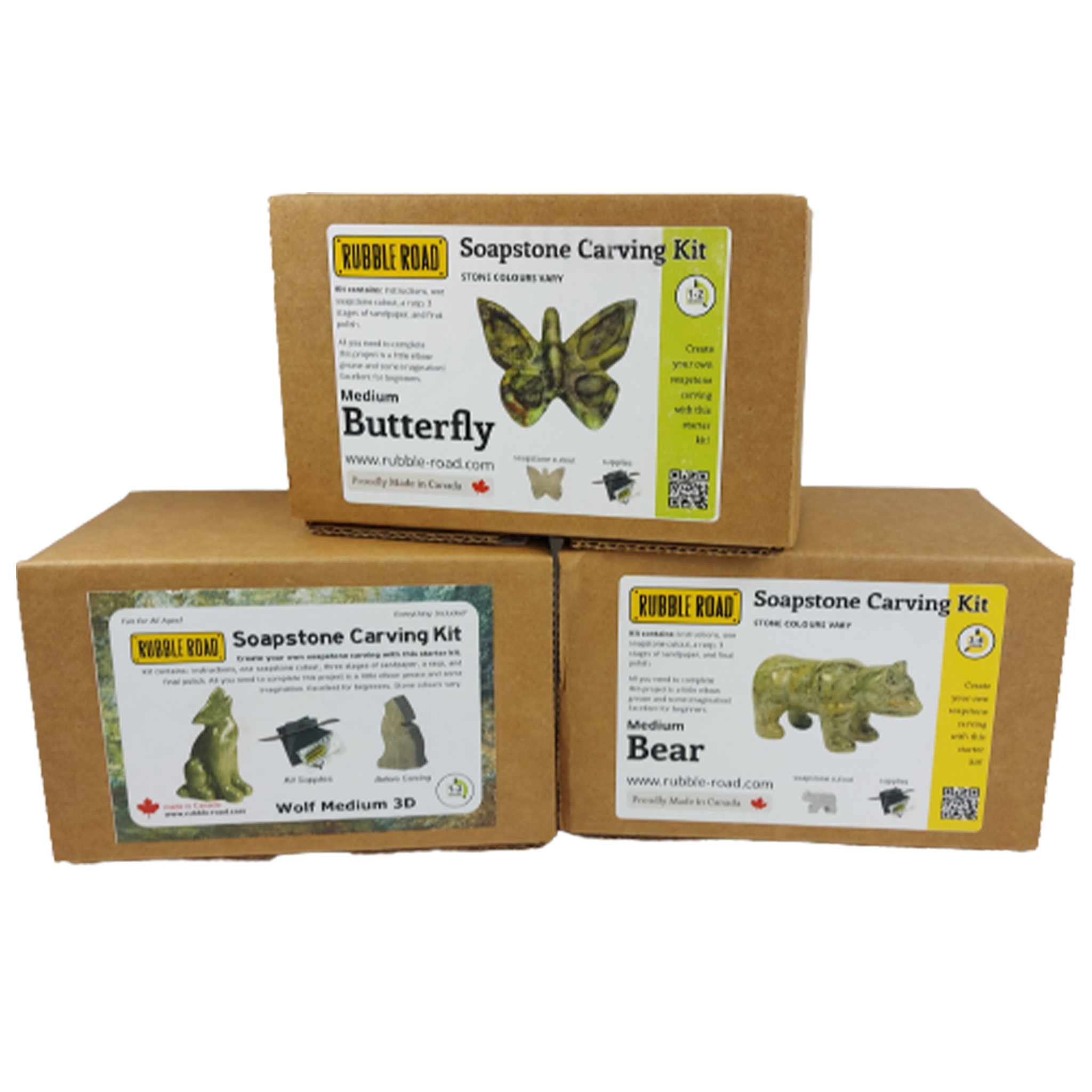 Soapstone Carving Kit, Medium