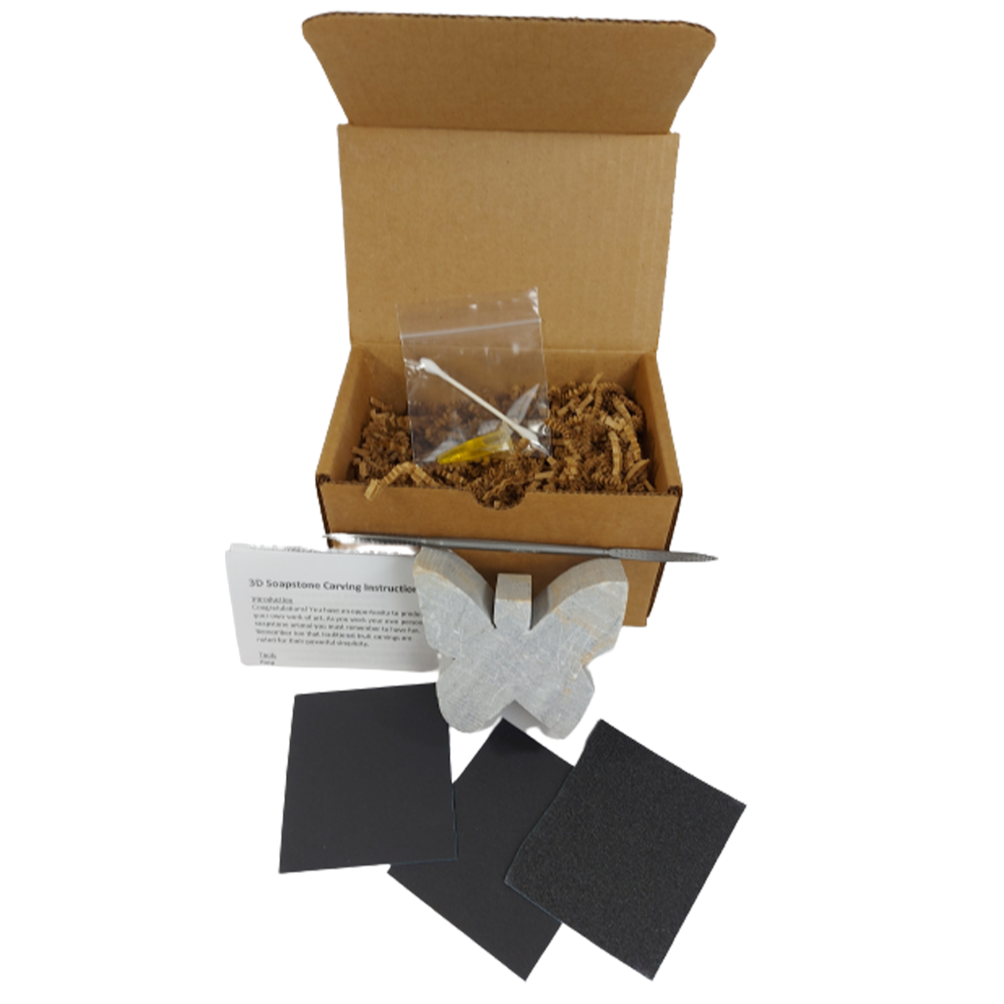 Soapstone Carving Kit, Medium