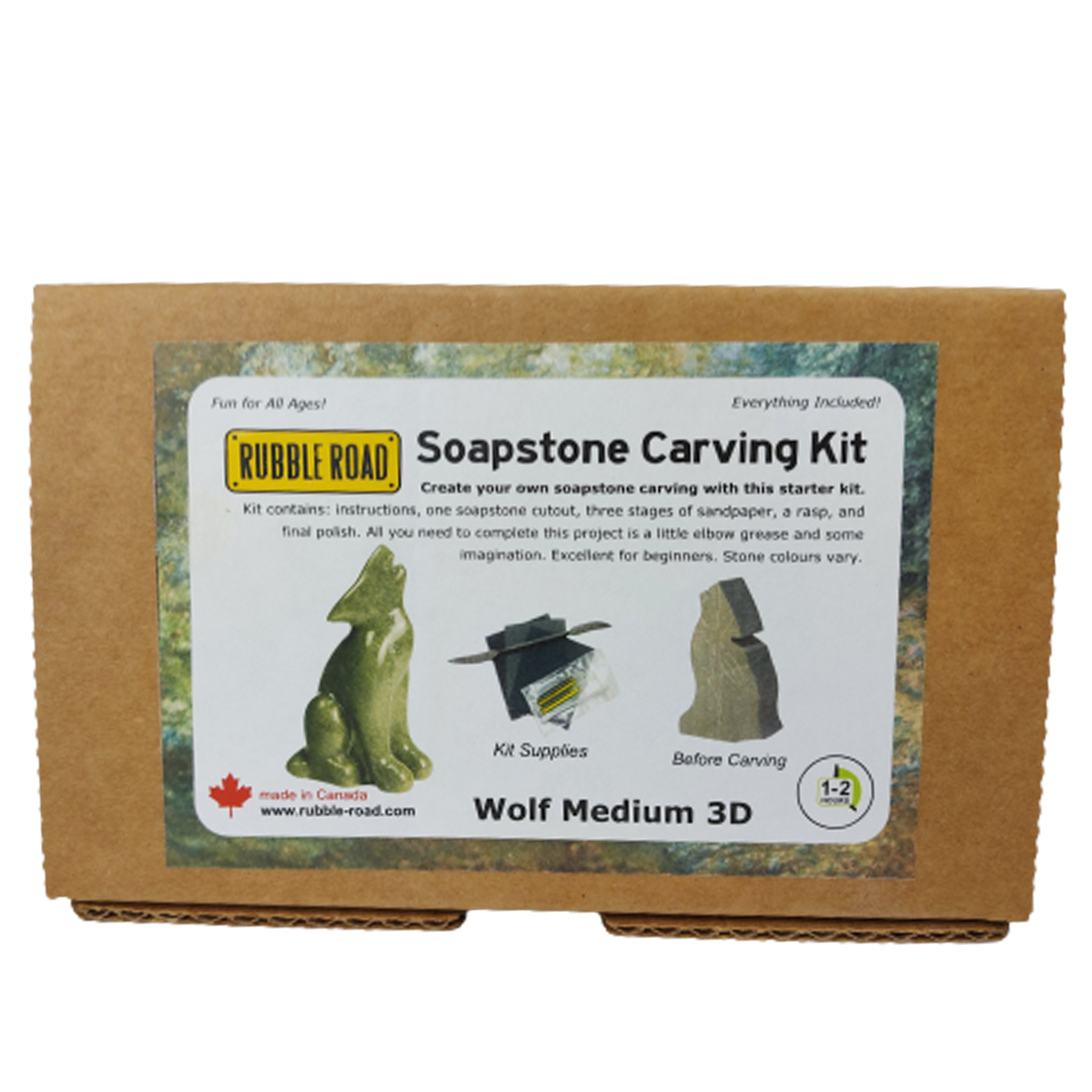 Soapstone Carving Kit, Medium