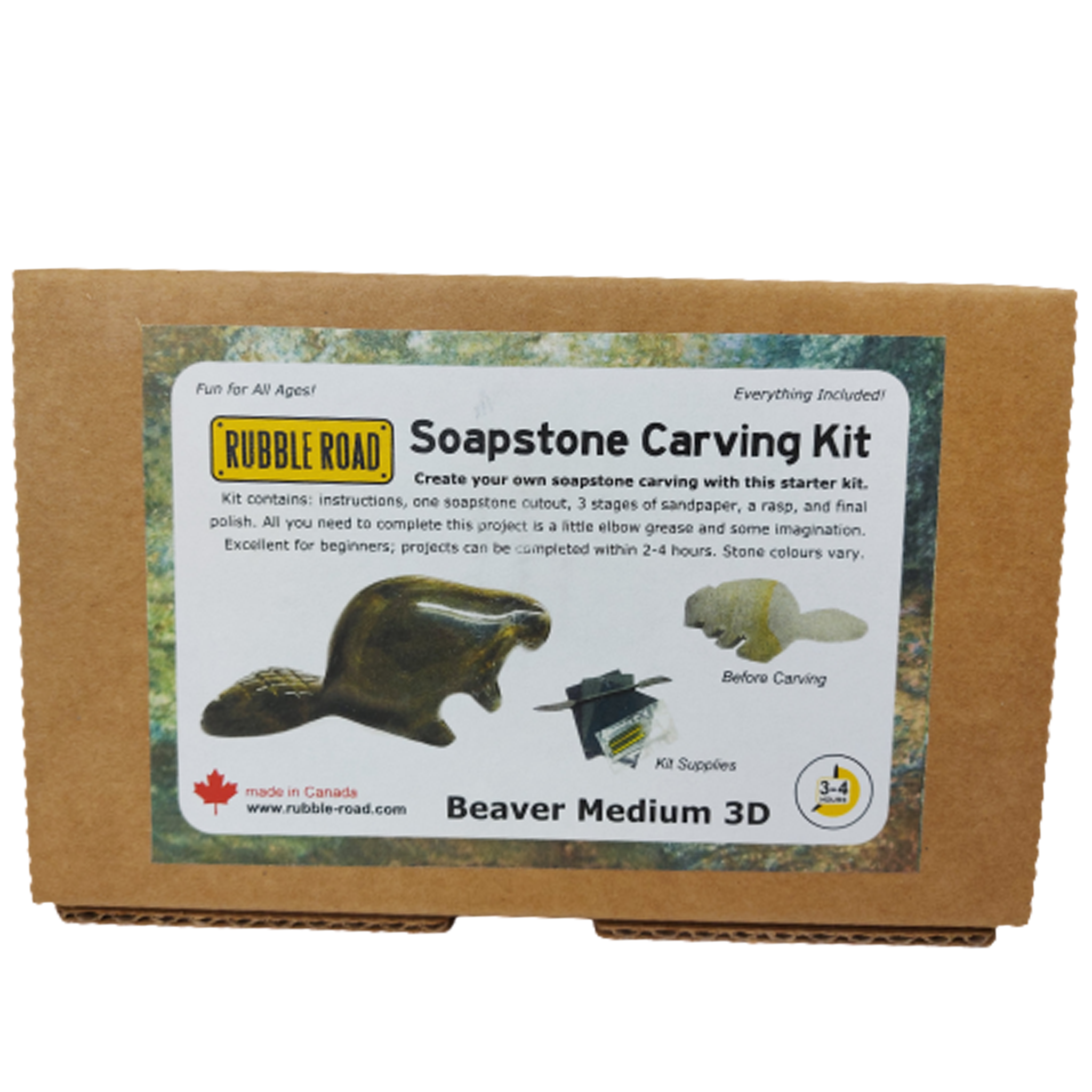 Soapstone Carving Kit, Medium