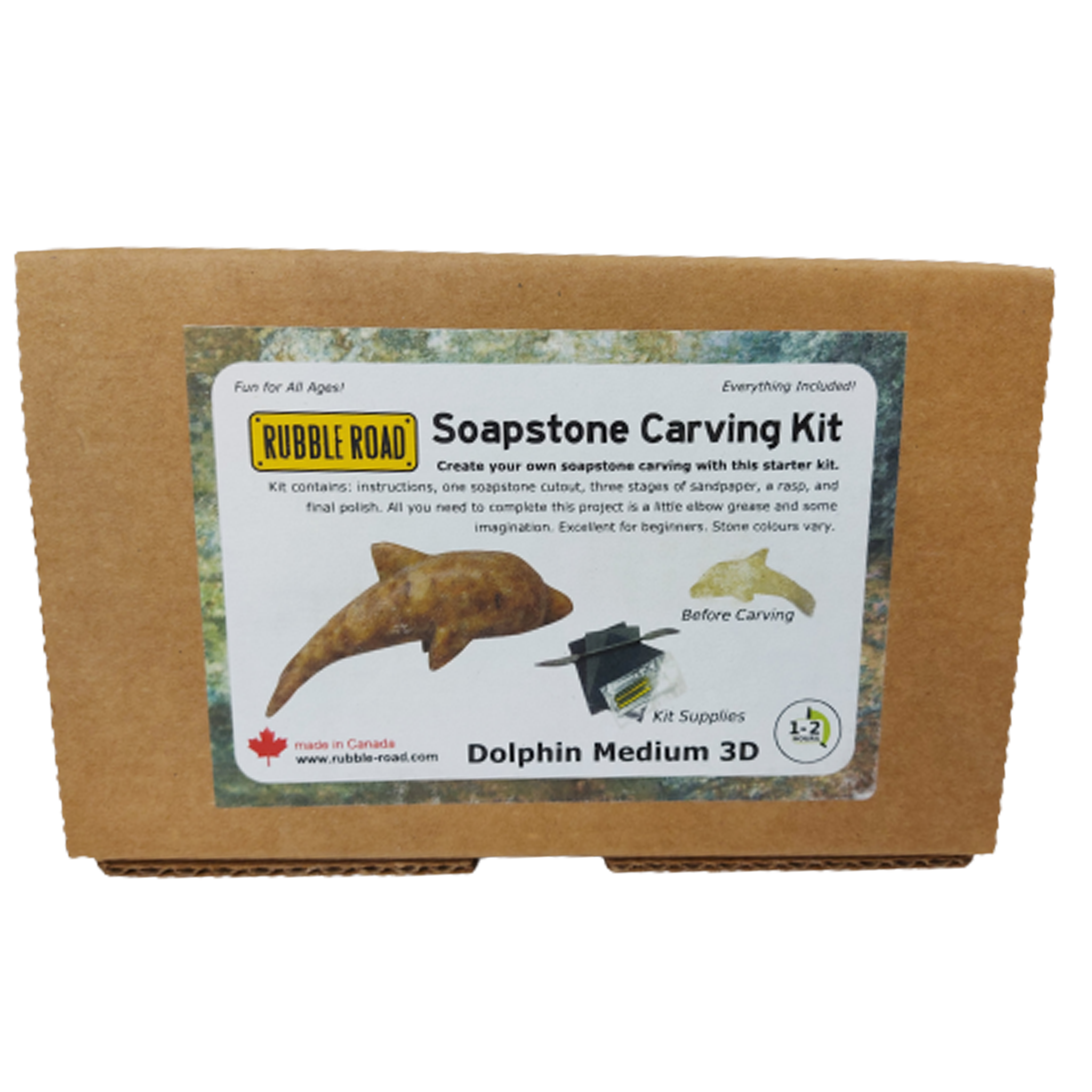 Soapstone Carving Kit, Medium