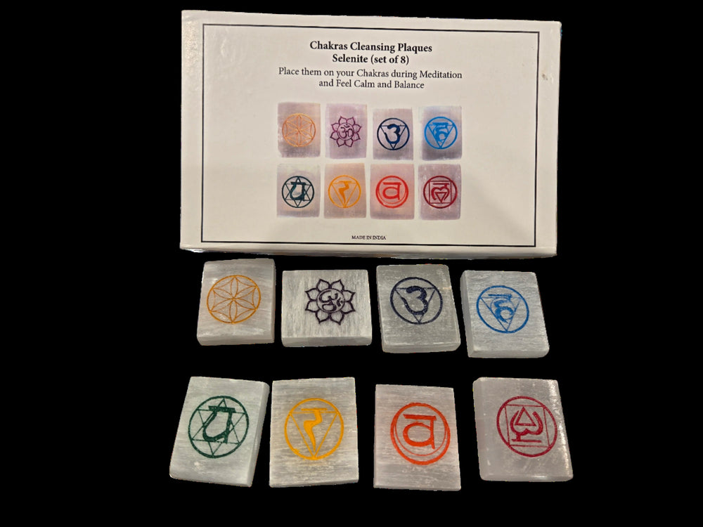 Selenite Chakra cleansing Kit