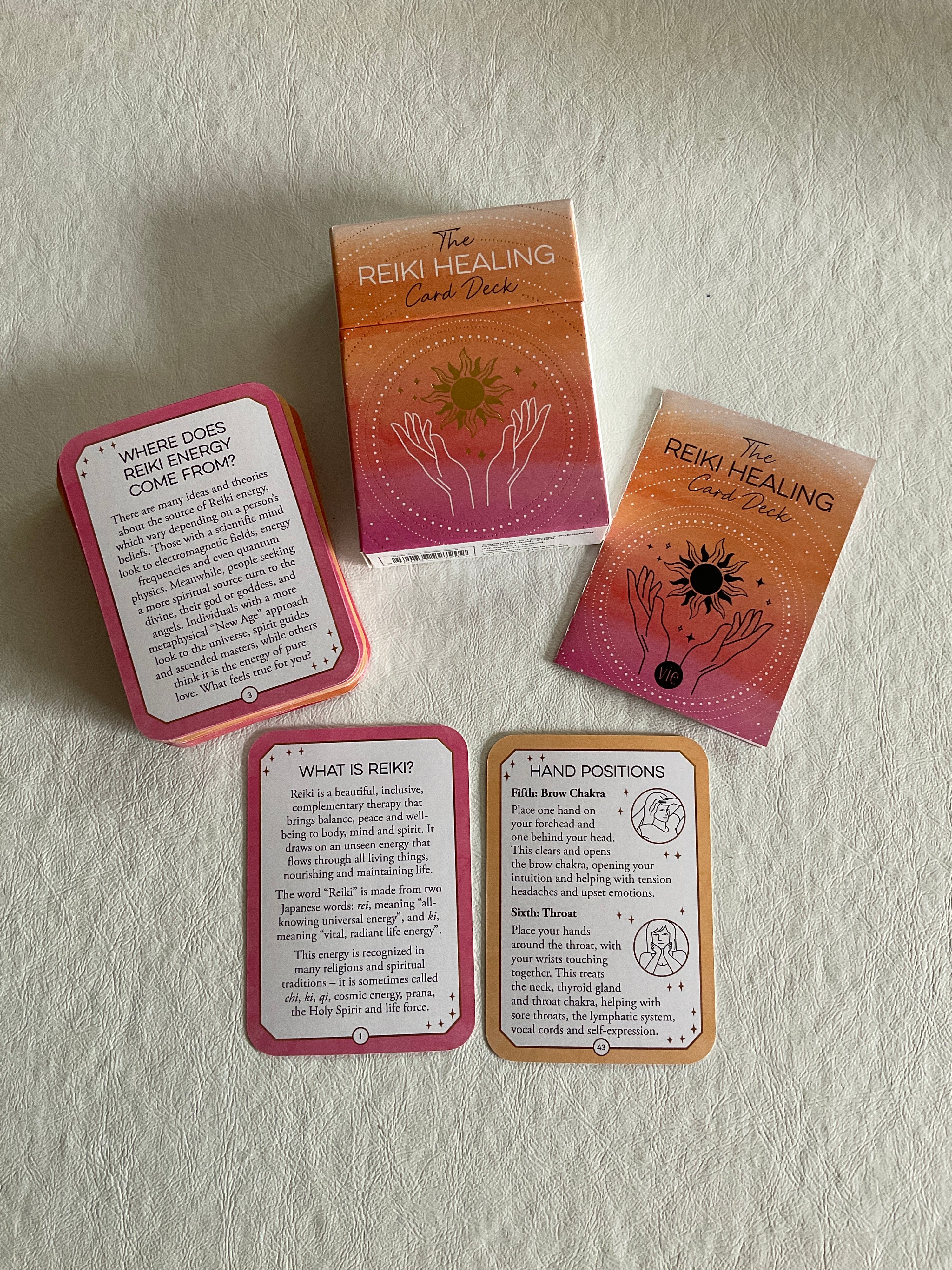 The Reiki Healing Card Deck