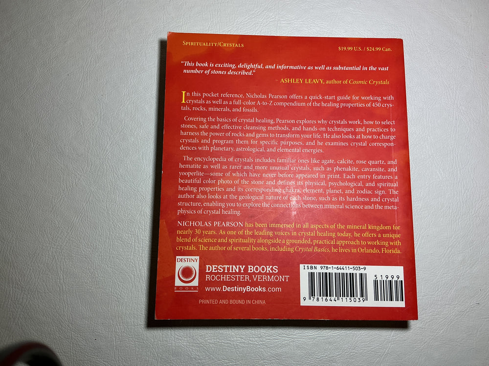 Crystal Basics  Pocket Encyclopedia Nicholas Pearson