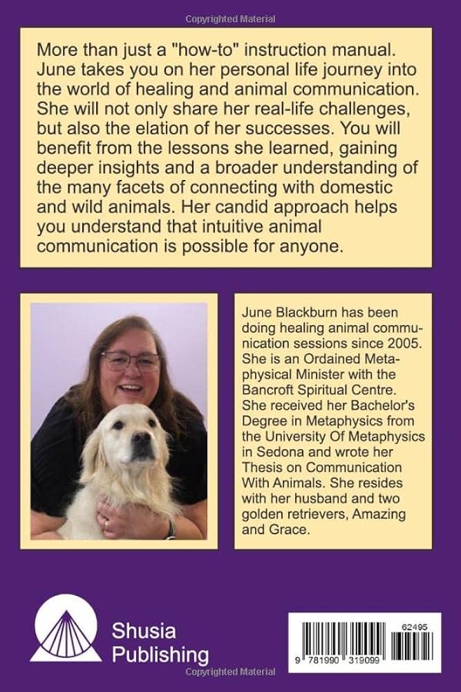 Mini INTUITIVE ANIMAL COMMUNICATION READING with JUNE BLACKBURN