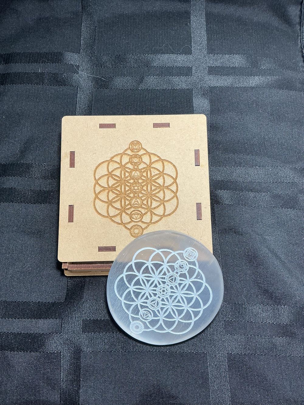 Selenite Charging plate