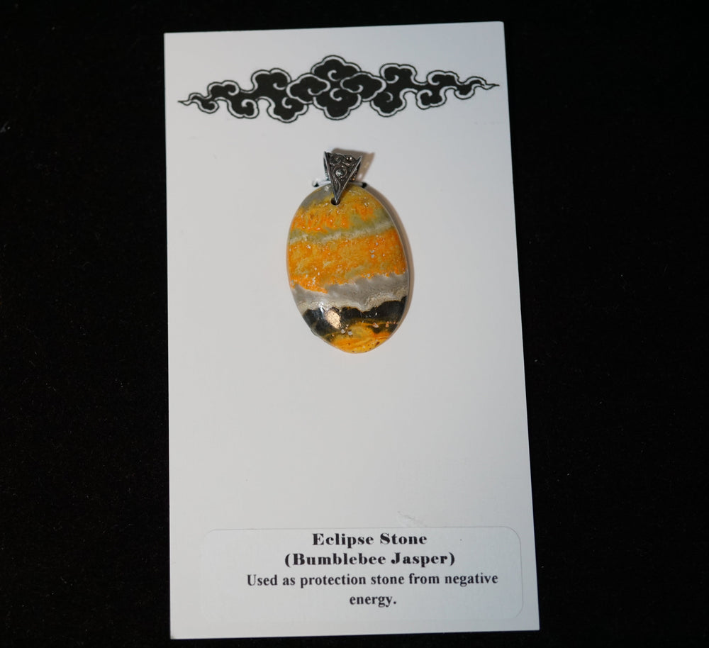 Bumblebee Jasper Pendant