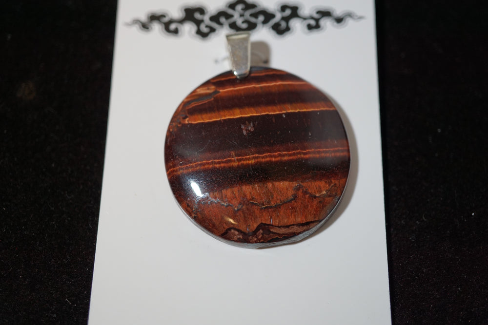 Red tigers eye Pendant