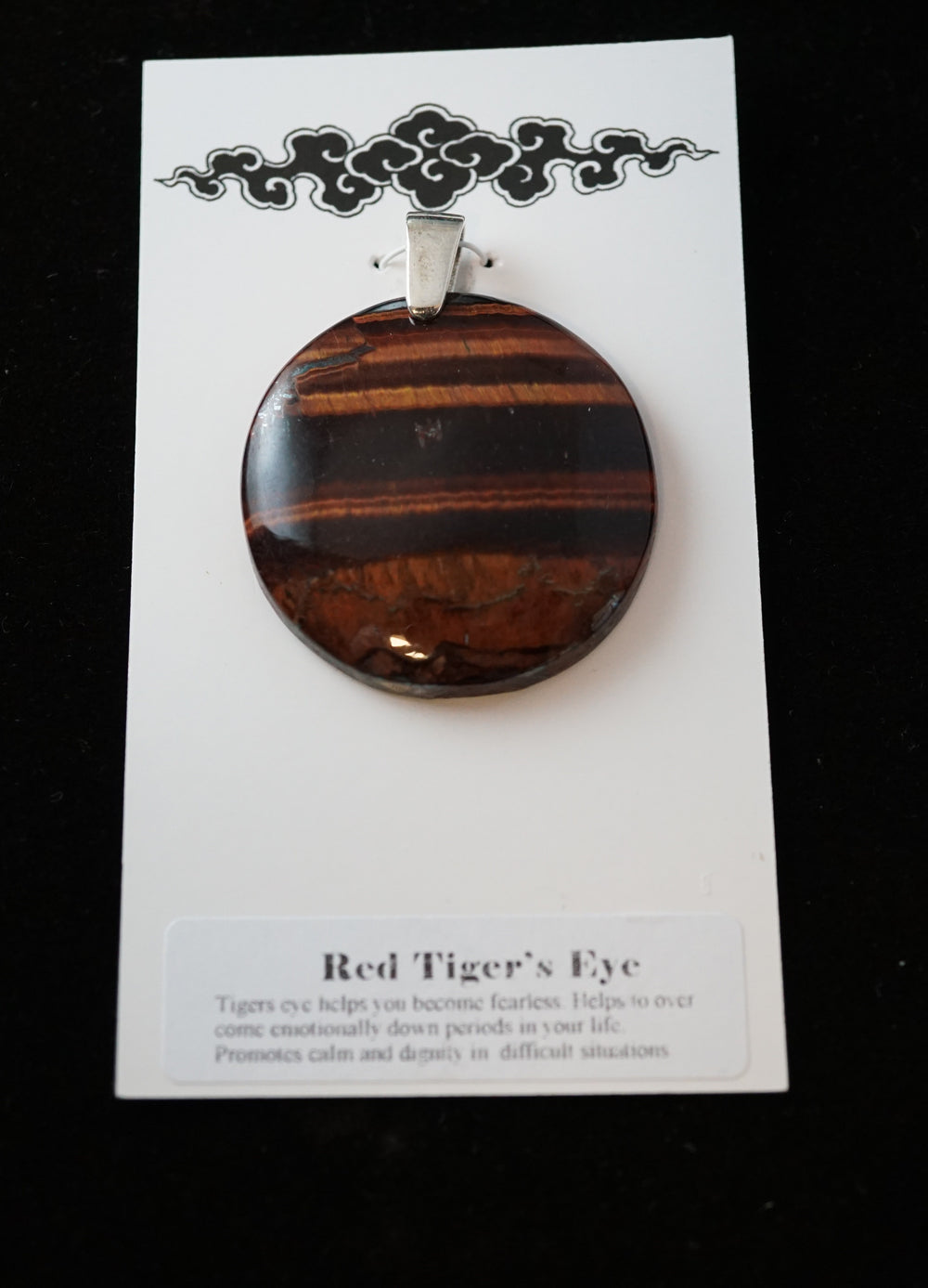 Red tigers eye Pendant