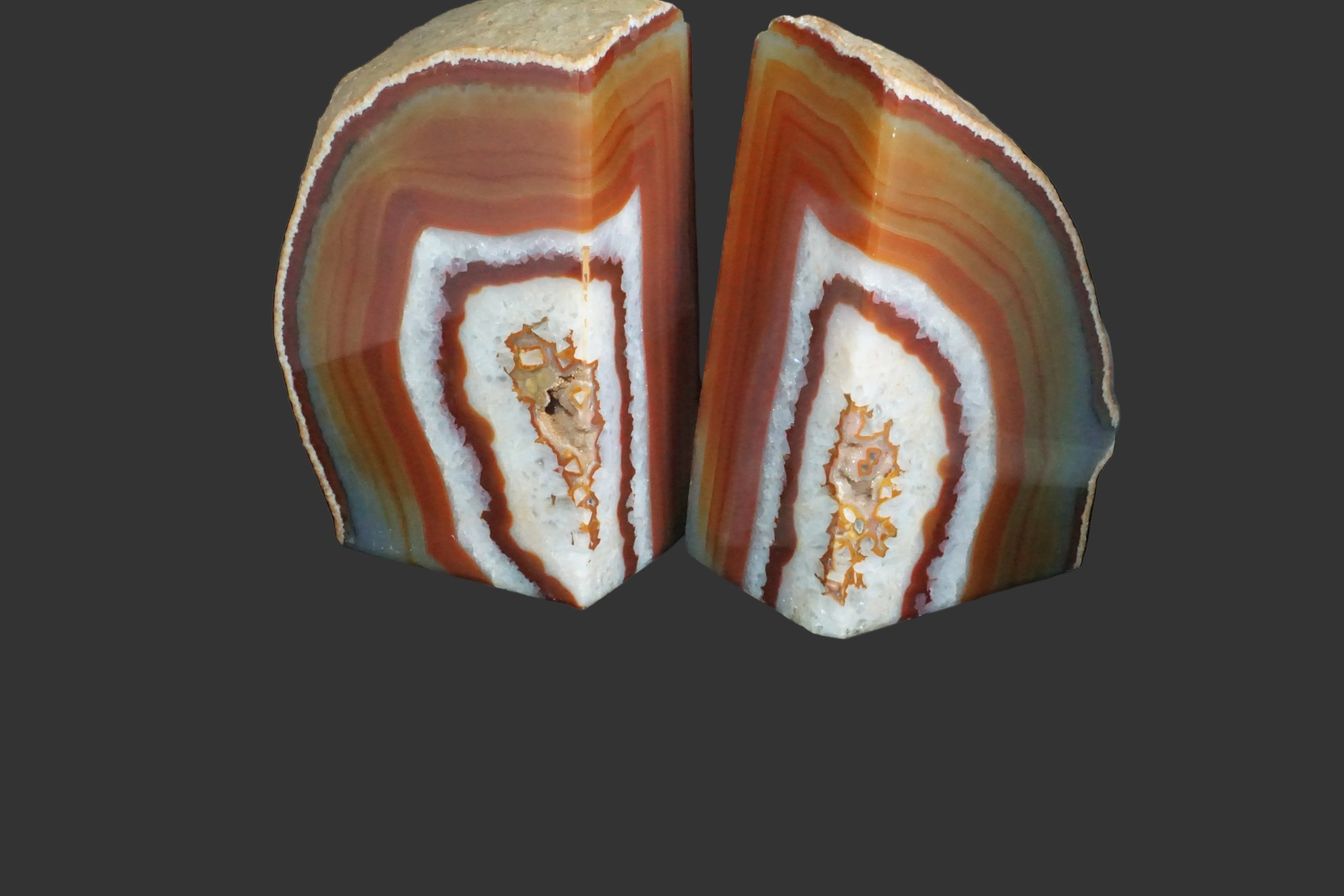 Agate Book ends