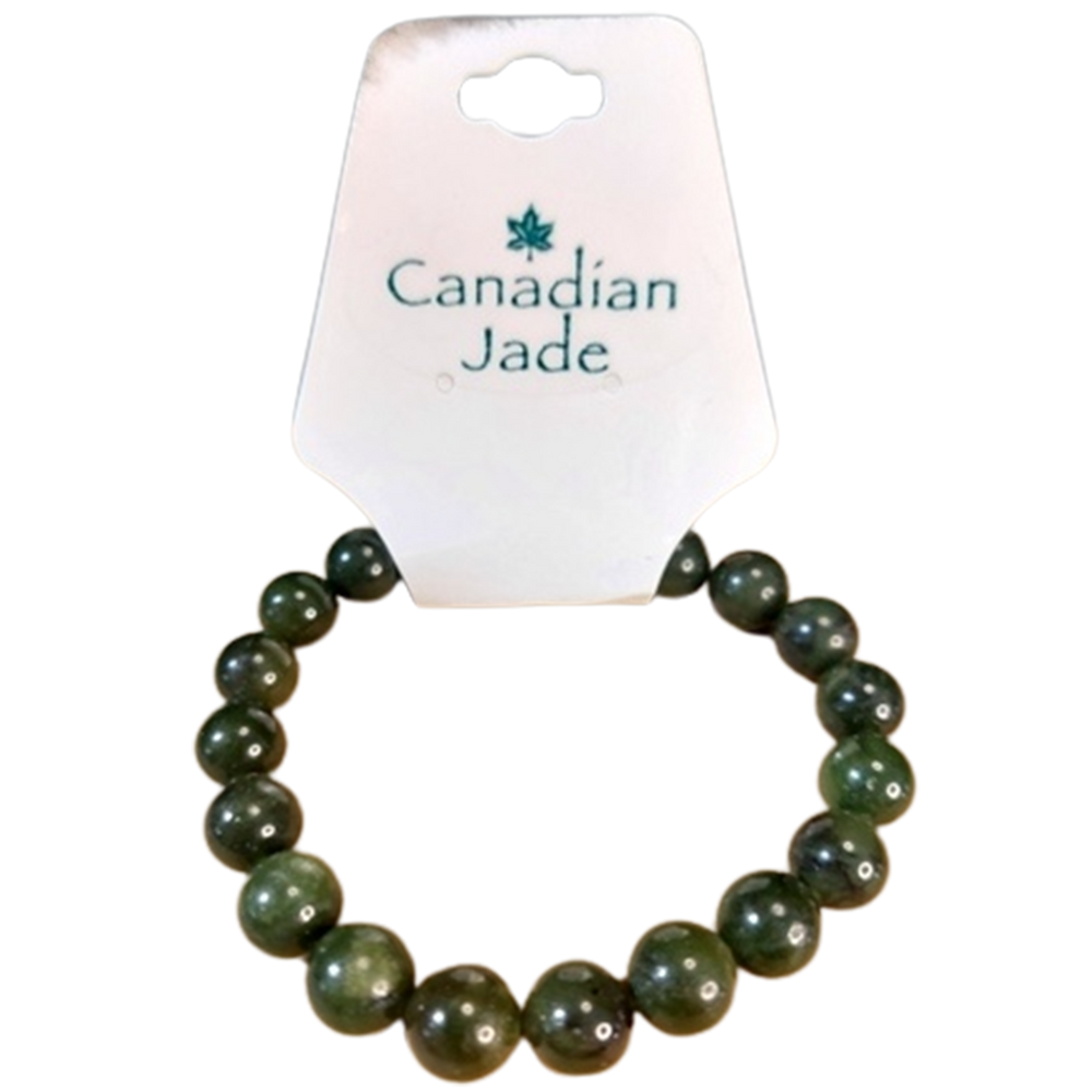 Jade Bracelet - 10 mm beads