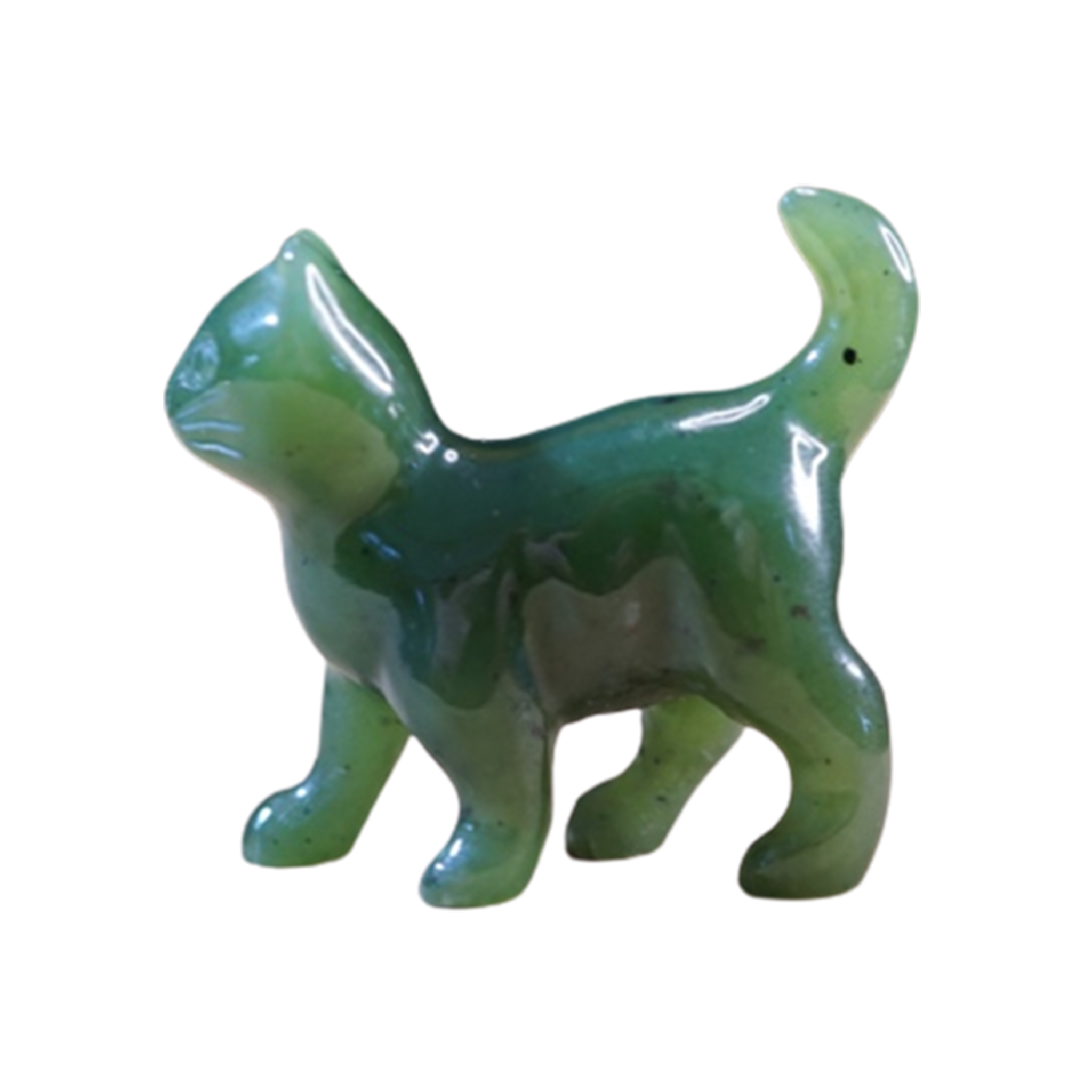 Jade Cat, Walking