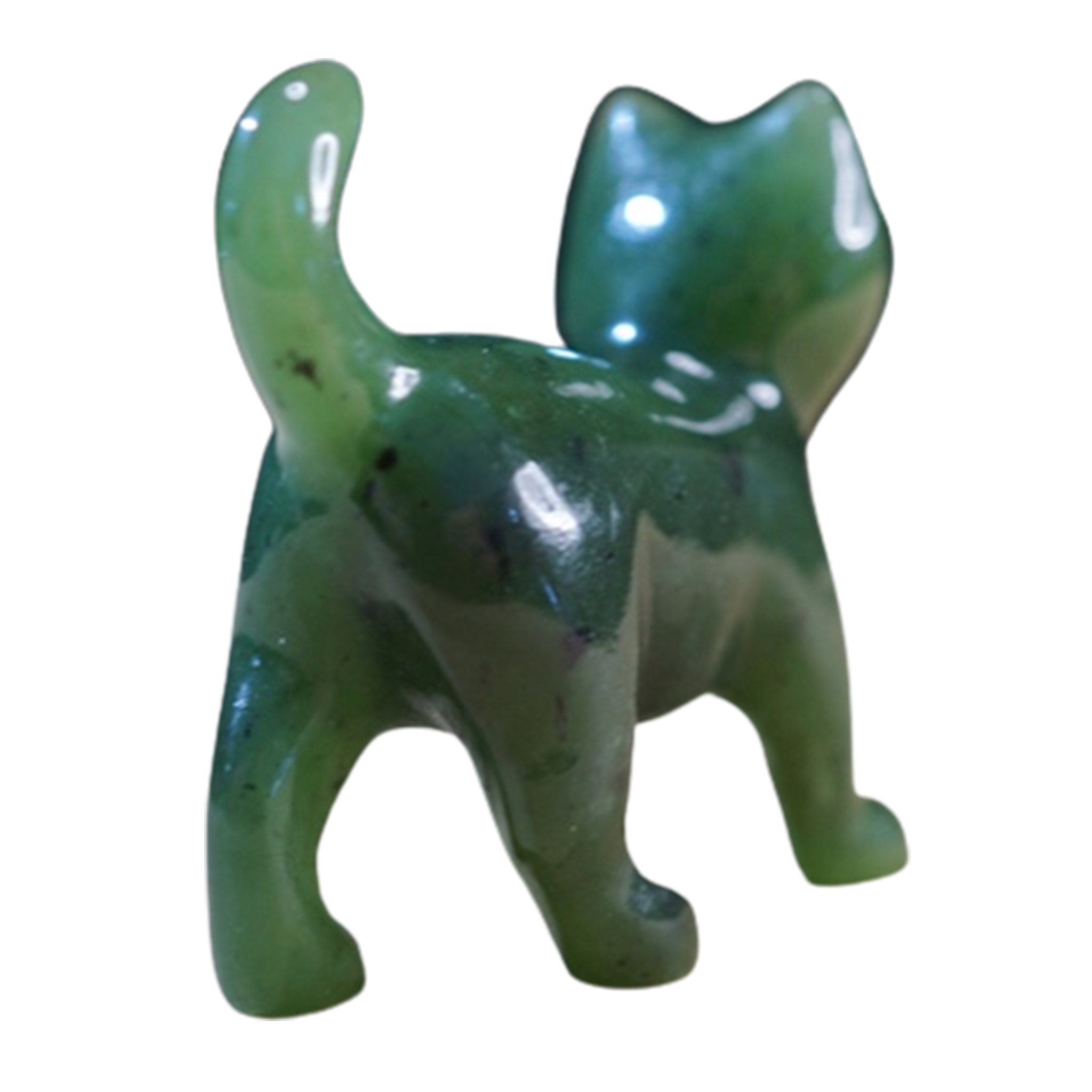 Jade Cat, Walking