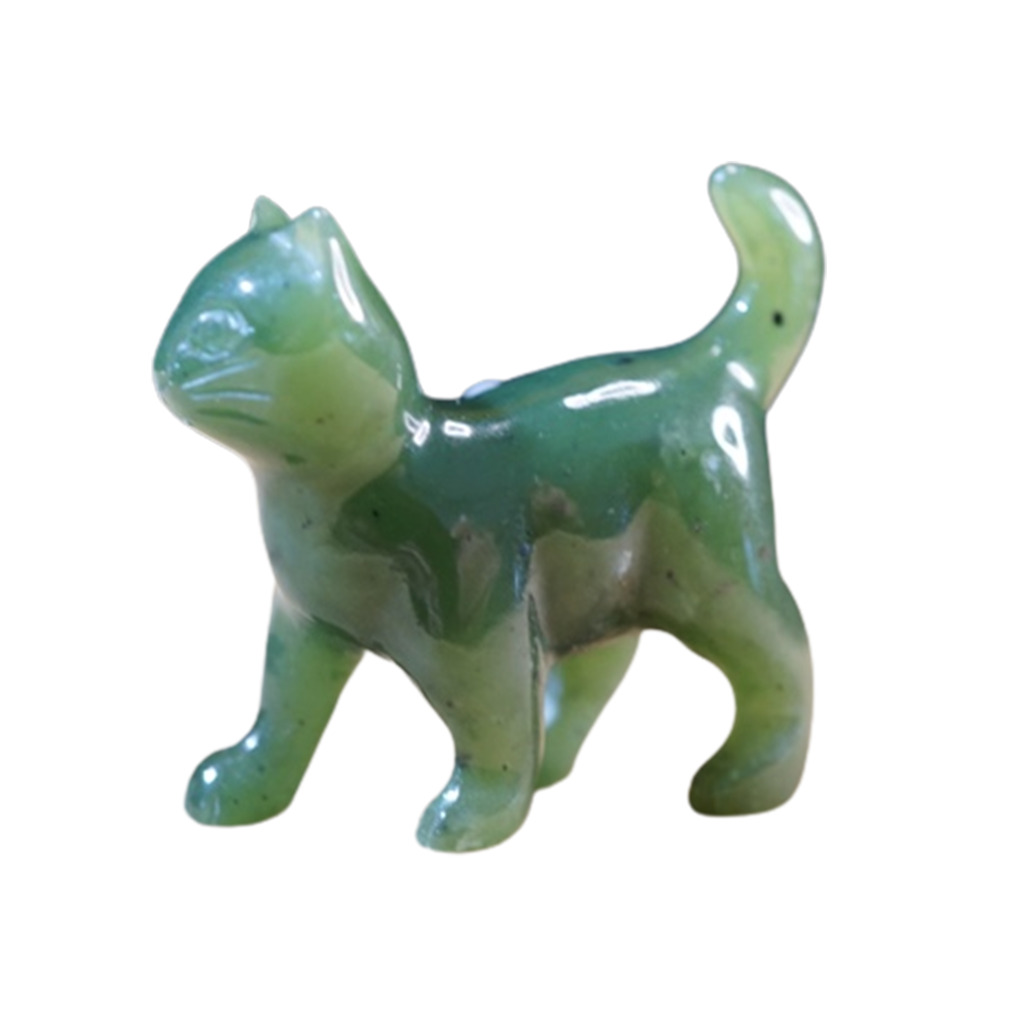 Jade Cat, Walking