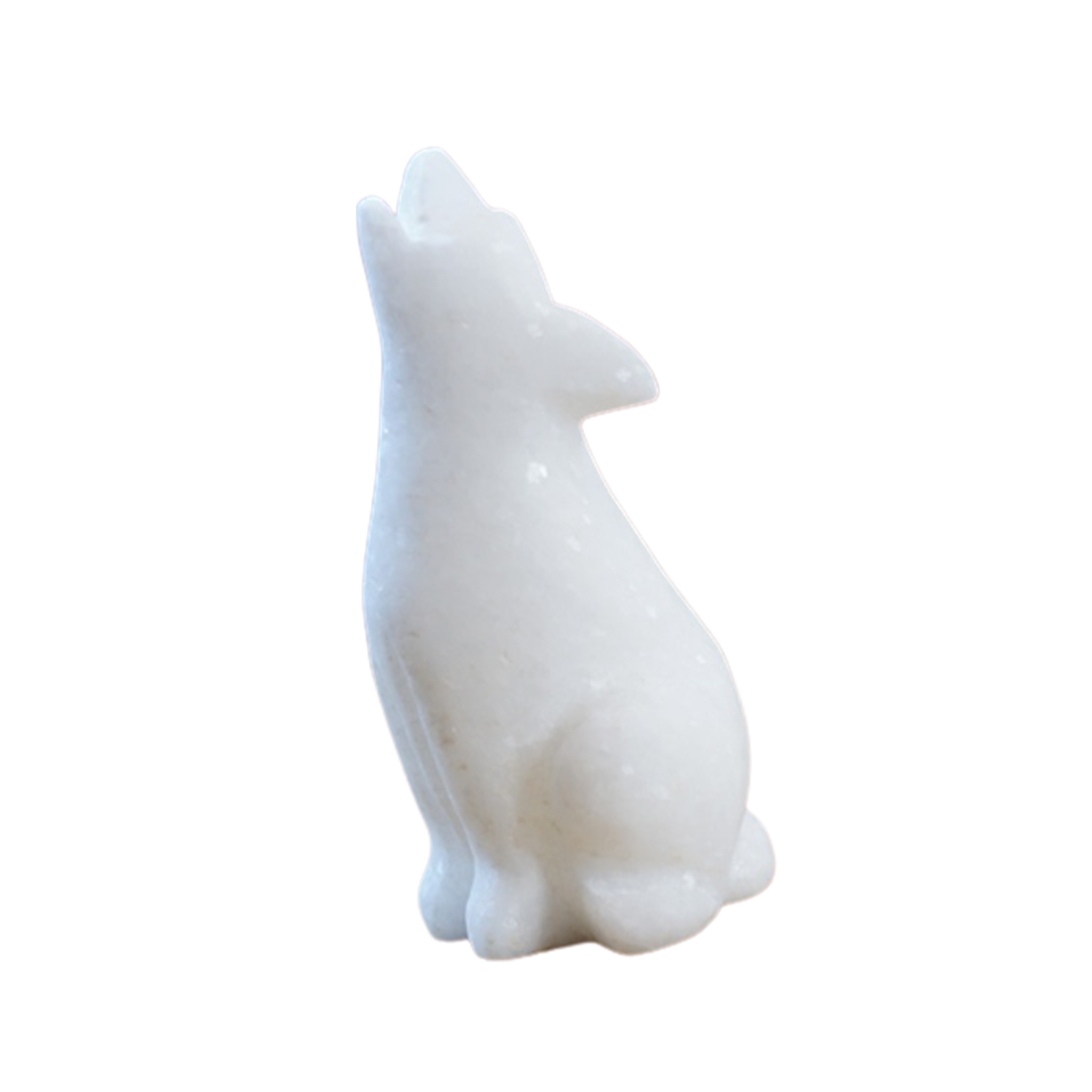 STAR MARBLE Howling Wolf, 3"