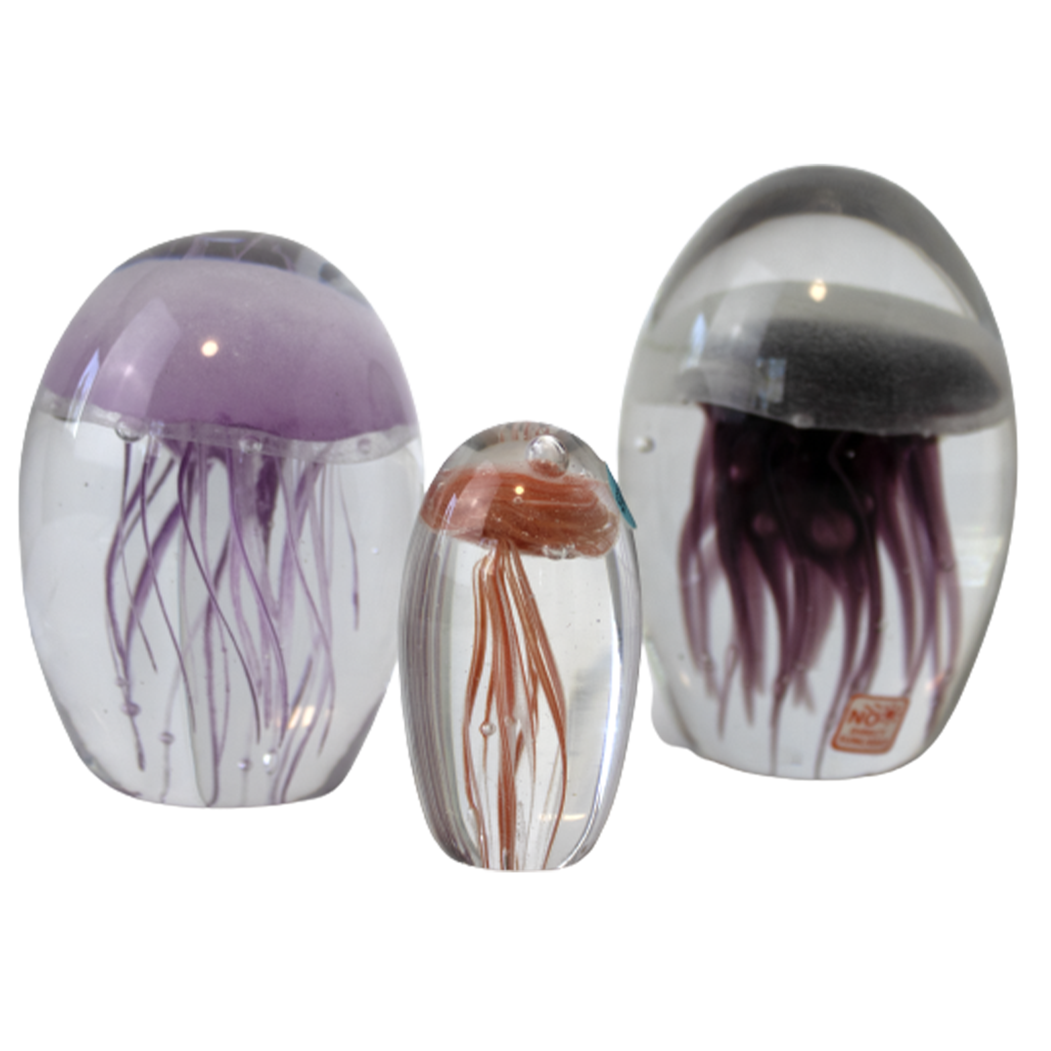 Jellyfish Handmade Art Glass