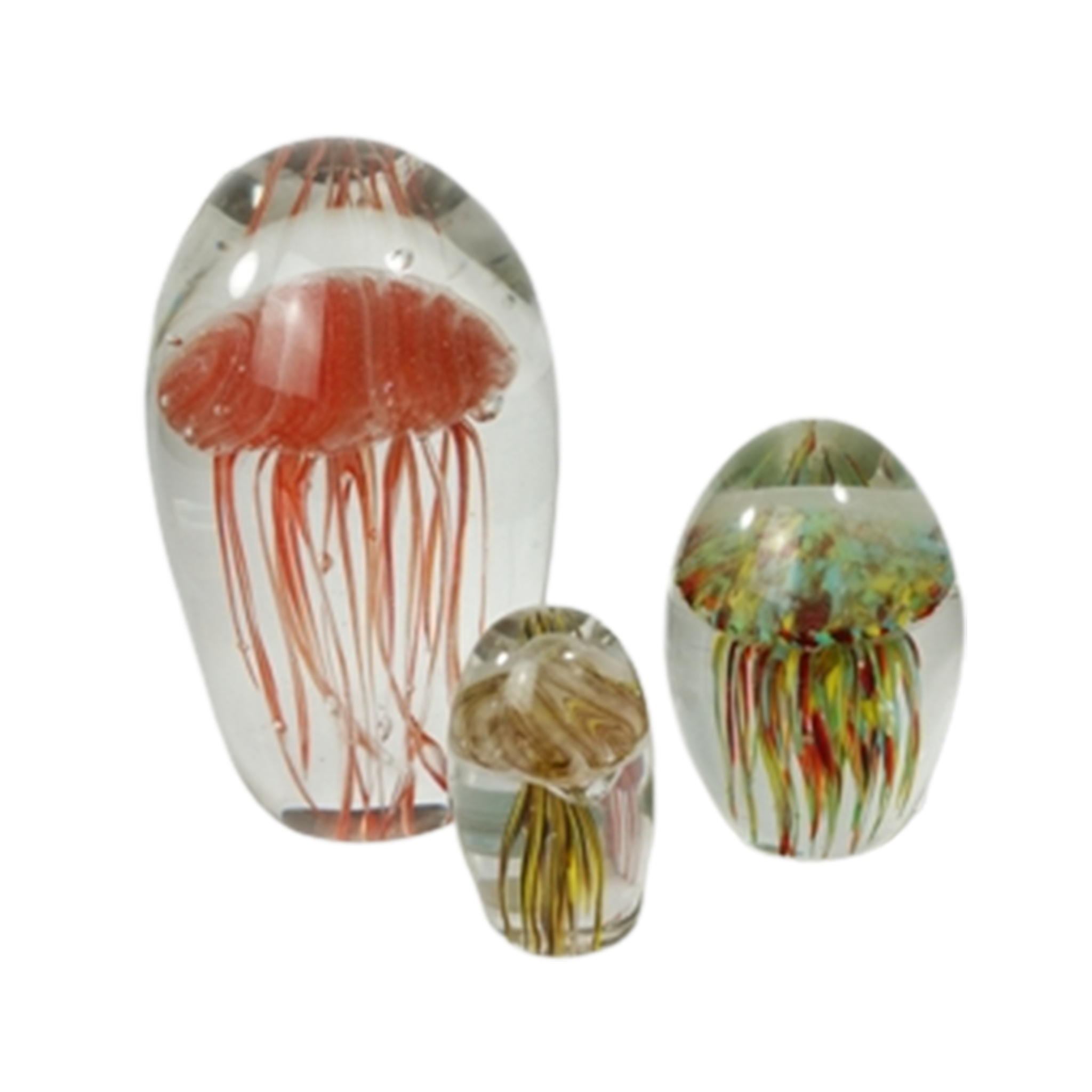 Jellyfish Handmade Art Glass