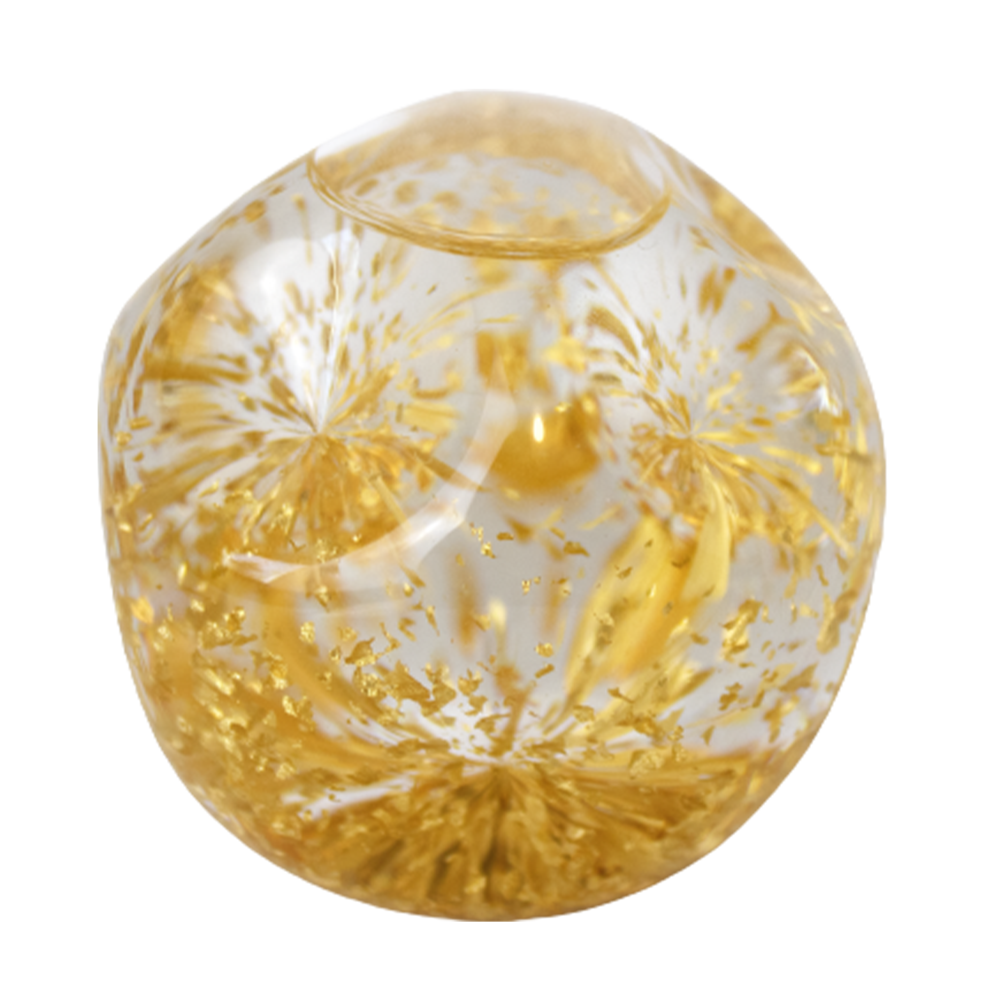 Snowdome with 23K Gold leaf, regular