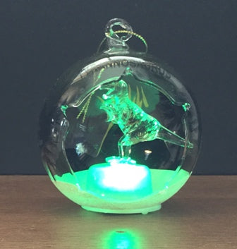 LED Ornament, T-Rex